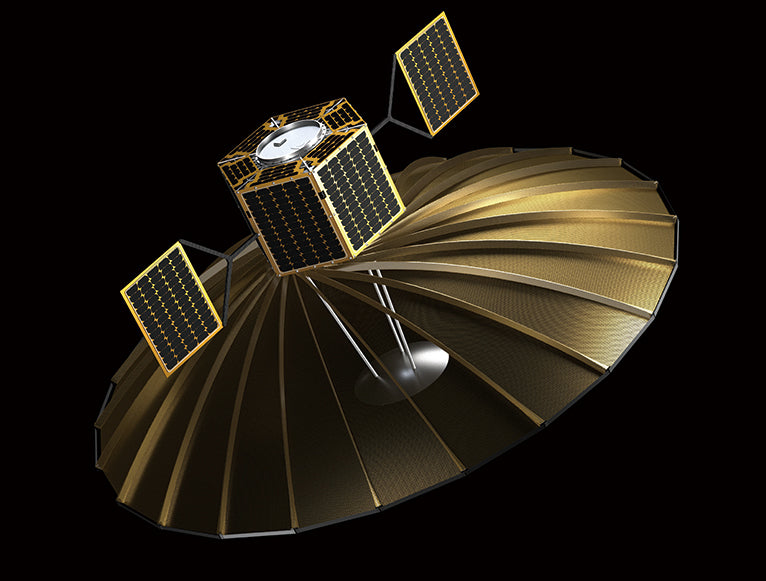 100kg級小型衛星用最大アンテナ